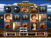 'Jason and the Golden Fleece' by 'Microgaming'. Click the image to enlarge.