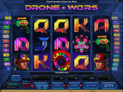 'Drone Wars' by 'Microgaming'. Click the image to enlarge.