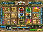 'Feathered Frenzy' by 'Microgaming'. Click the image to enlarge.