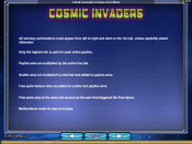 'Cosmic Invaders' by 'Microgaming'. Click the image to enlarge.