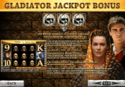 'Gladiator Jackpot' by 'Playtech'. Click the image to enlarge.