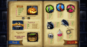 'Halloween Fortune' by 'Playtech'. Click the image to enlarge.