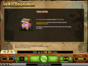 'Jack and the Beanstalk' by 'Net Entertainment'. Click the image to enlarge.