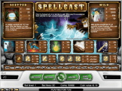 'Spellcast' by 'Net Entertainment'. Click the image to enlarge.