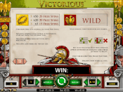 'Victorious' by 'Net Entertainment'. Click the image to enlarge.