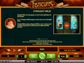 'Fisticuffs' by 'Net Entertainment'. Click the image to enlarge.