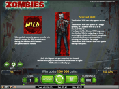 'Zombies' by 'Net Entertainment'. Click the image to enlarge.