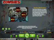 'Zombies' by 'Net Entertainment'. Click the image to enlarge.