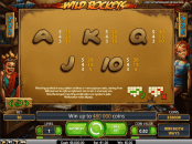 'Wild Rockets' by 'Net Entertainment'. Click the image to enlarge.