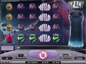 'Space Wars' by 'Net Entertainment'. Click the image to enlarge.