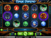 'Magic Portals' by 'Net Entertainment'. Click the image to enlarge.