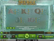 'Secret of the Stones' by 'Net Entertainment'. Click the image to enlarge.