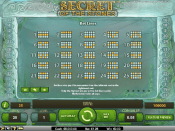 'Secret of the Stones' by 'Net Entertainment'. Click the image to enlarge.