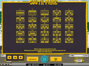 'South Park' by 'Net Entertainment'. Click the image to enlarge.