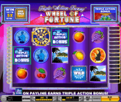 'Wheel of Fortune Triple Action Frenzy' by 'IGT'. Click the image to enlarge.