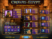 'Crown of Egypt' by 'IGT'. Click the image to enlarge.
