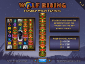 'Wolf Rising' by 'IGT'. Click the image to enlarge.