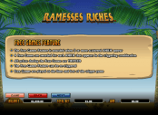 Ramesses Riches Slot - Review, Demo Play, Payout, Free Spins: Bonuses, Ramesses Riches Slot Review in Canada Ramesses Riches Slot - Review, Demo Play, Payout, Free Spins: Bonuses, Ramesses Riches Slot Review in Canada