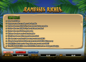 Ramesses Riches Slot - Review, Demo Play, Payout, Free Spins: Bonuses, Ramesses Riches Slot Review in Canada Ramesses Riches Slot - Review, Demo Play, Payout, Free Spins: Bonuses, Ramesses Riches Slot Review in Canada