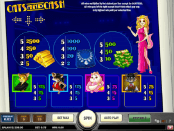 'Cats and Cash' by 'Play'n GO'. Click the image to enlarge.