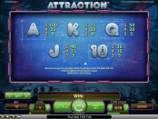 'Attraction' by 'Net Entertainment'. Click the image to enlarge.