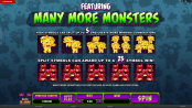 'So Many Monsters' by 'Microgaming'. Click the image to enlarge.