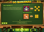 'Go Bananas!' by 'Net Entertainment'. Click the image to enlarge.