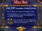 'Miss Red' by 'IGT'. Click the image to enlarge.