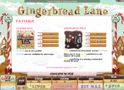 'Gingerbread Lane' by 'Microgaming'. Click the image to enlarge.
