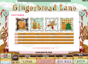 'Gingerbread Lane' by 'Microgaming'. Click the image to enlarge.
