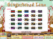 'Gingerbread Lane' by 'Microgaming'. Click the image to enlarge.