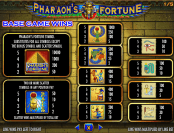 'Pharaoh's Fortune' by 'IGT'. Click the image to enlarge.