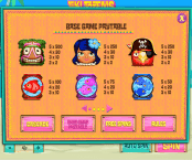 'Tiki Totems' by 'Gamesys Limited'. Click the image to enlarge.