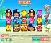 'Tiki Totems' by 'Gamesys Limited'. Click the image to enlarge.