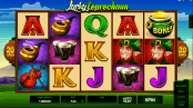 'Lucky Leprechaun' by 'Microgaming'. Click the image to enlarge.