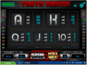 'Tokyo Nights' by 'Pariplay'. Click the image to enlarge.