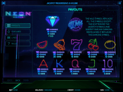 'Neon Reels' by 'iSoftBet'. Click the image to enlarge.