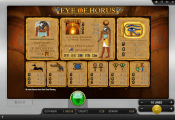 'Eye Of Horus' by 'Merkur Gaming'. Click the image to enlarge.