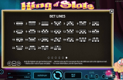 'King of Slots' by 'Net Entertainment'. Click the image to enlarge.