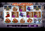 'Happy Holidays' by 'Microgaming'. Click the image to enlarge.