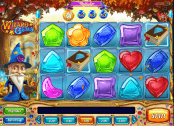 'Wizard of Gems' by 'Play'n GO'. Click the image to enlarge.