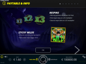 'Creepy Carnival' by 'Nolimit City'. Click the image to enlarge.