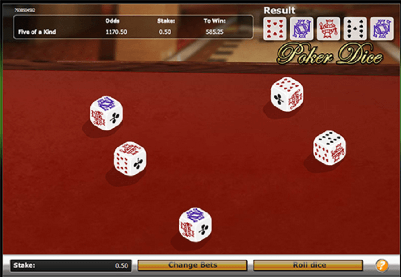 poker dice game poker dice game