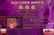 'Age of the Gods' by 'Playtech'. Click the image to enlarge.