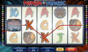 'Ninja Magic' by 'Microgaming'. Click the image to enlarge.