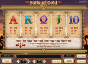 'Sails of Gold' by 'Play'n GO'. Click the image to enlarge.