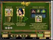 'Hugo' by 'Play'n GO'. Click the image to enlarge.