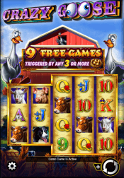'Crazy Goose' by 'Ainsworth Game Technology'. Click the image to enlarge.