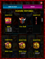 'Rumble Rumble' by 'Ainsworth Game Technology'. Click the image to enlarge.