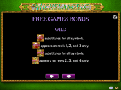 'Michelangelo' by 'High 5 Games'. Click the image to enlarge.